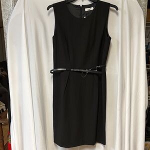 Calvin Klein Collection Black Midi Dress